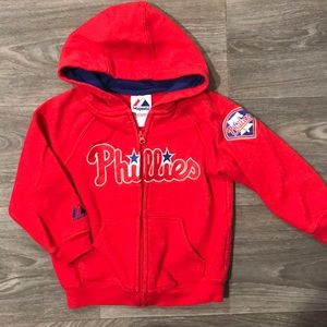 Phillies Zipper Sweatshirt